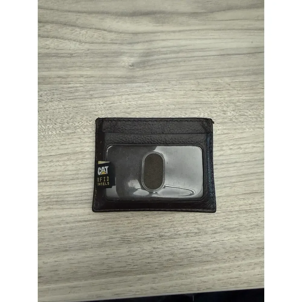 CAT Leather Wallet Set